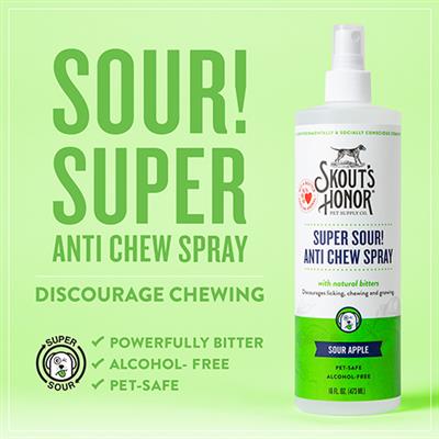 Skout's Honor Super Sour! Anti Chew Spray