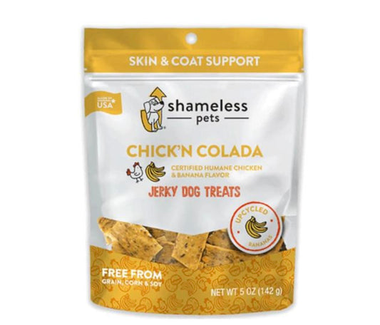 SHAMELESS PETS Jerky Bites Chick'n Colada 5oz
