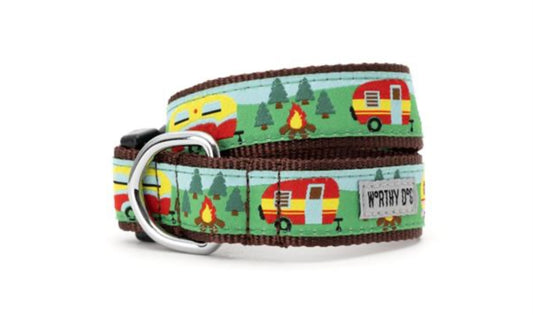 Happy Camper Collar & Lead Collection