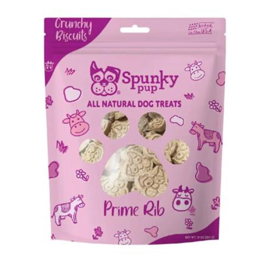 SPUNKY PUP Biscuits - Prime Rib 10oz